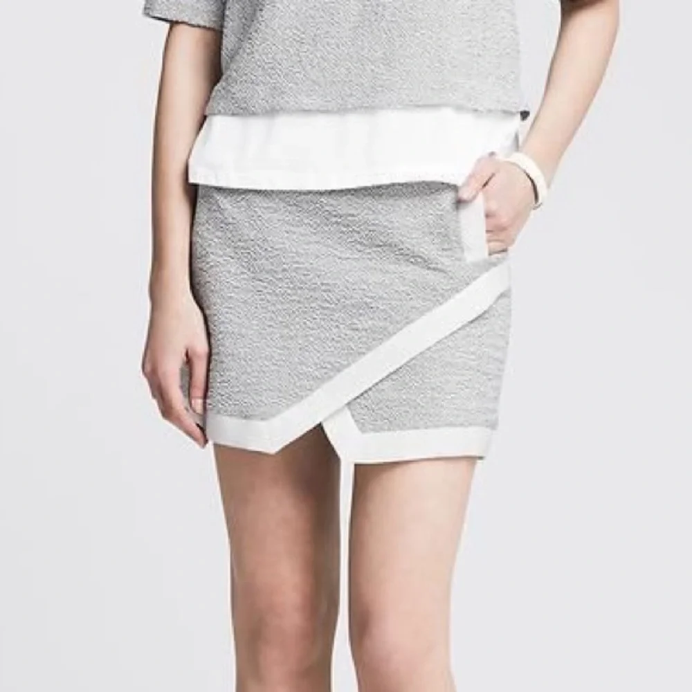 Banana Republic Faux Wrap Mini Skirt